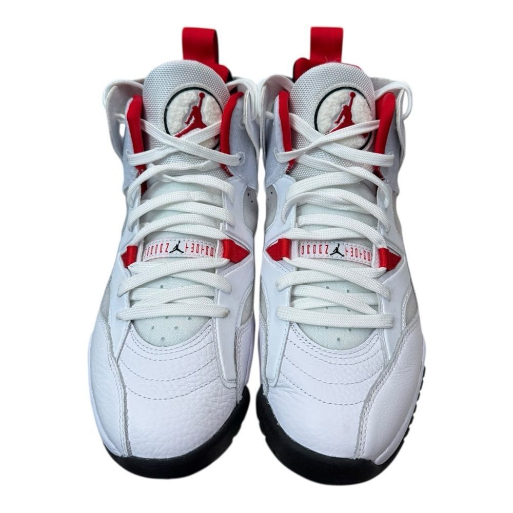 Jordan Jumpman Two Trey 'White University Red' Men's DO1925-160 Sneakers 9 - Picture 4 of 6
